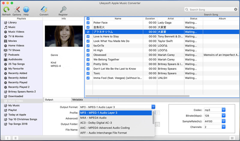 Setting Output Format