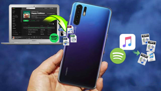 Convert Spotify Music to Huawei P30