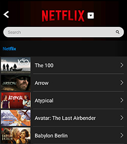 record netflix movies on phone