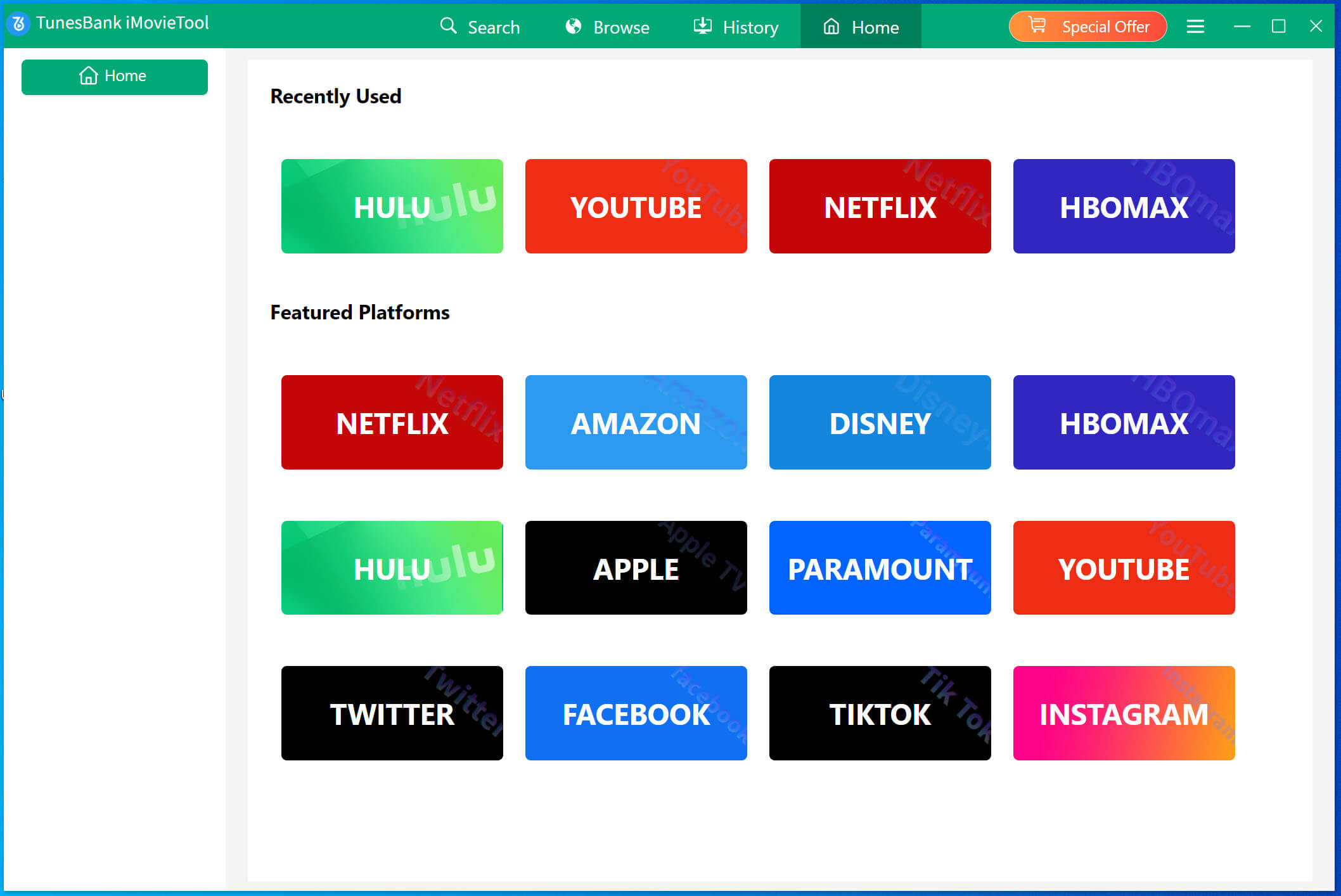 select youtube