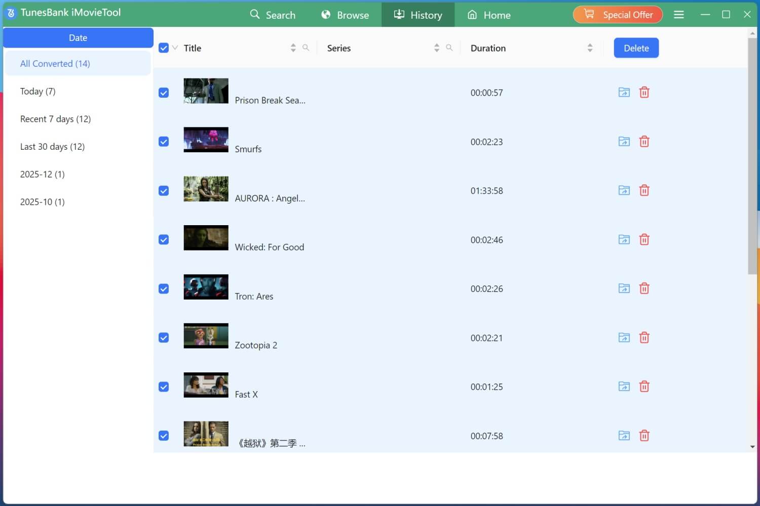 get downloaded youtube vidoes